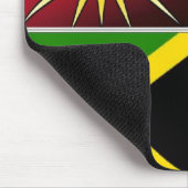 Indianeramerikanisch-jamaikanisch Mousepad (Ecke)