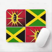 Indianeramerikanisch-jamaikanisch Mousepad (Mit Mouse)
