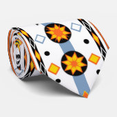 Indianeramerikanische Sun-Muster-Krawatte Krawatte (Gerollt)