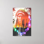 Indianeramerikanischer Ghost-Tanz Leinwanddruck (Vorderseite)