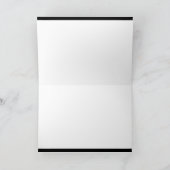 Indianeramerikanischer Zuni-Bär Dankeskarte (Innenseite)