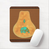 Indianeramerikanischer Zuni-Bär Mousepad (Mit Mouse)
