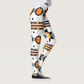 Indianeramerikanisches Sun-Muster Leggings (Rechts)