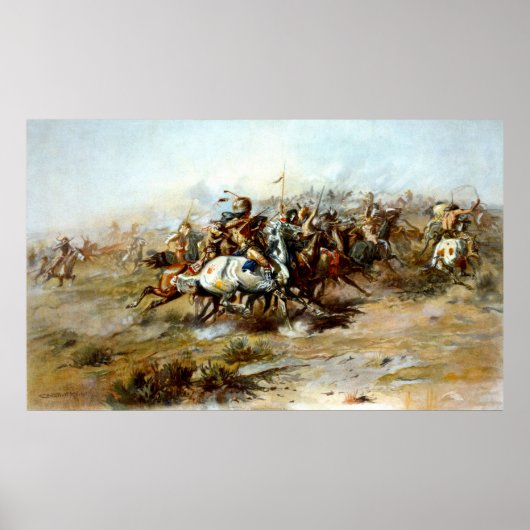 Indianerangriff Poster (Vorne)