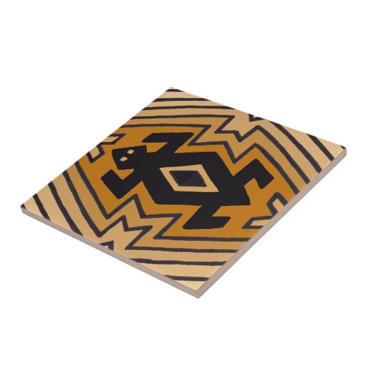 Indianerbär Fliese (Seite)