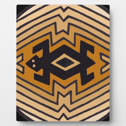 Indianerbär Fotoplatte (Vorderseite)