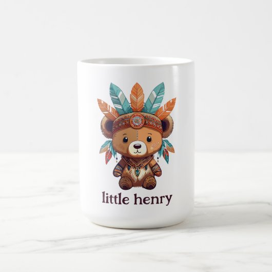 Indianerbär Kaffeetasse (Mittel)