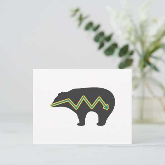 Indianerbär Postkarte (Stehend Vorderseite)