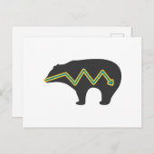 Indianerbär Postkarte (Vorne/Hinten)