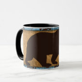 Indianerbär Tasse (Vorderseite Links)