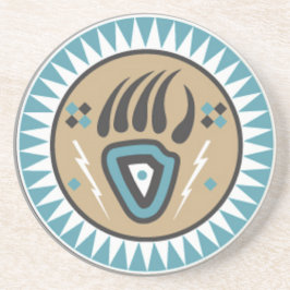 Indianerbärenpaw Getränkeuntersetzer