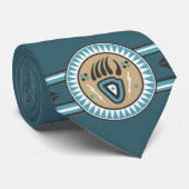 Indianerbärenpaw Krawatte (Gerollt)