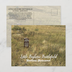 Indianerbeerland, Little Bighorn Postkarte