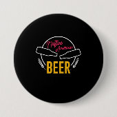 Indianerbier Button (Vorderseite)