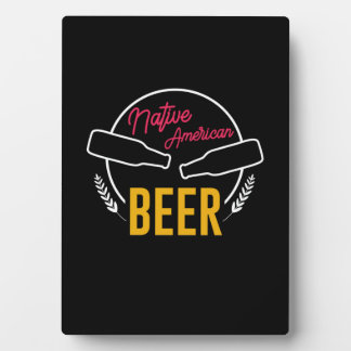 Indianerbier Fotoplatte