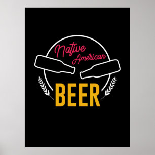 Indianerbier Poster