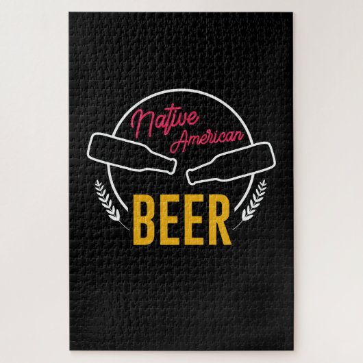 Indianerbier Puzzle (Vertikal)