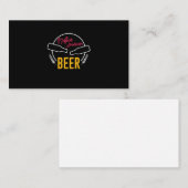 Indianerbier Visitenkarte (Vorne/Hinten)