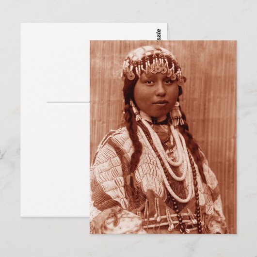 Indianerbricht Postkarte (Vorne/Hinten)