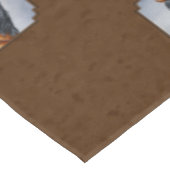 Indianerbucht Pinto Horse Brown Tischdecke (Schrägansicht)