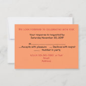 Indianerdamast-UAWG RSVP Karte (Rückseite)