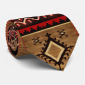 Indianerdesign Krawatte (Gerollt)