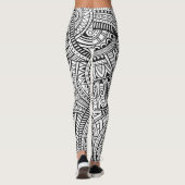 Indianerdesign Leggings (Rückseite)