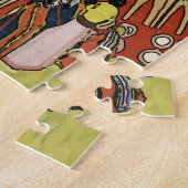 Indianerdorf Puzzle (Seite)