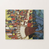 Indianerdorf Puzzle (Horizontal)