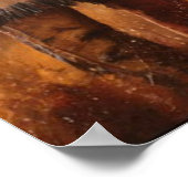 Indianerdrucke, Werteplakatpapier (Matte) Poster (Ecke)