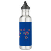 Indianerelefant Diwali mandala Edelstahlflasche (Rechts)