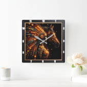 Indianererbe Quadratische Wanduhr (Zuhause)