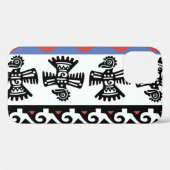 Indianerethnische Illustration Case-Mate iPhone Hülle (Rückseite (Horizontal))