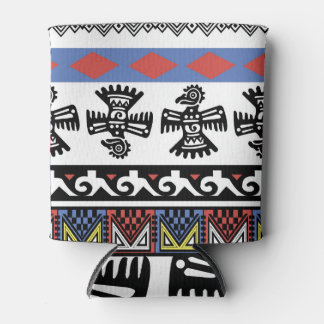 Indianerethnische Illustration Dosenkühler