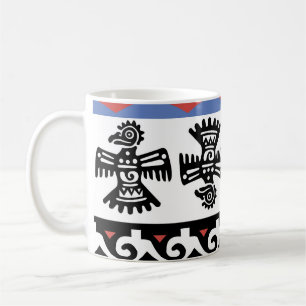 Indianerethnische Illustration Kaffeetasse