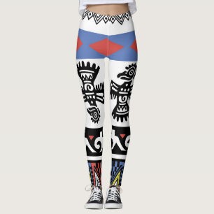 Indianerethnische Illustration Leggings