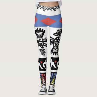 Indianerethnische Illustration Leggings