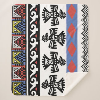 Indianerethnische Illustration Sherpadecke