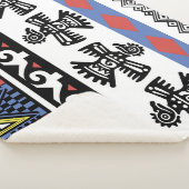 Indianerethnische Illustration Sherpadecke (3/4)