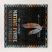Indianerfeather Retro-Arrow Puzzle (Horizontal)