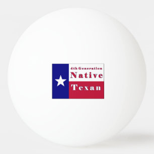 Indianerflagge der 4. Generation Tischtennisball