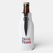 Indianerflagge Flaschenkühler (Flasche Rückseite)
