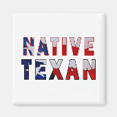 Indianerflagge Magnet (Vorne)