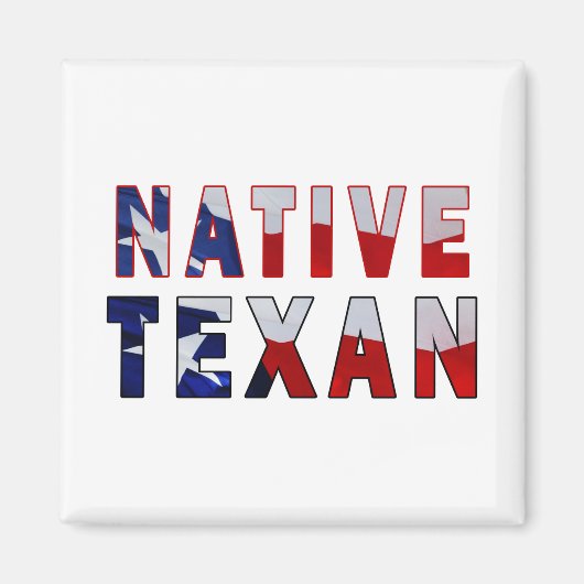 Indianerflagge Magnet (Vorne)