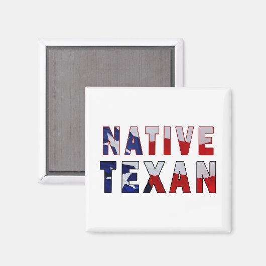 Indianerflagge Magnet (Vorderseite/Rückseite)