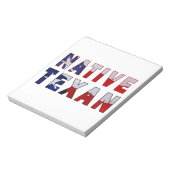 Indianerflagge Notizblock (Rotiert)