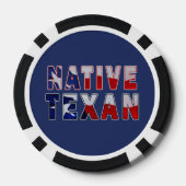 Indianerflagge Pokerchips (Rückseite)