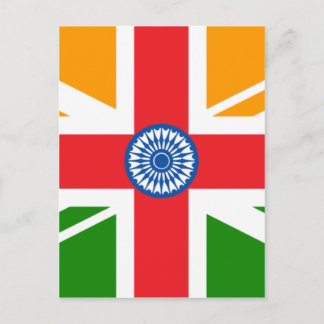 Indianerflagge Postkarte