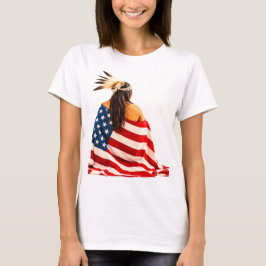 Indianerflagge T-Shirt