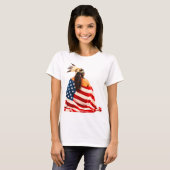 Indianerflagge T-Shirt (Vorne ganz)